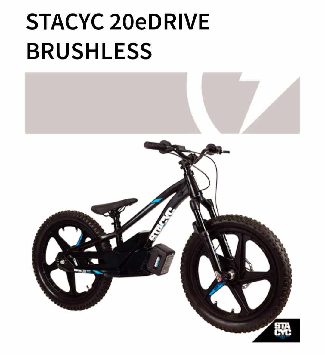 STACYC 20" electric balance bike