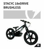 STACYC 18" electric balance bike