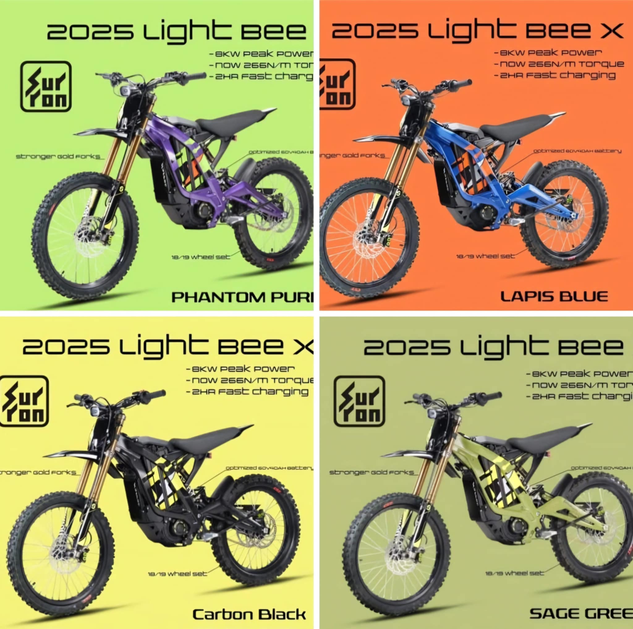 2025 Sur-Ron Light Bee X - New RELEASE with 8000 kw peak power!