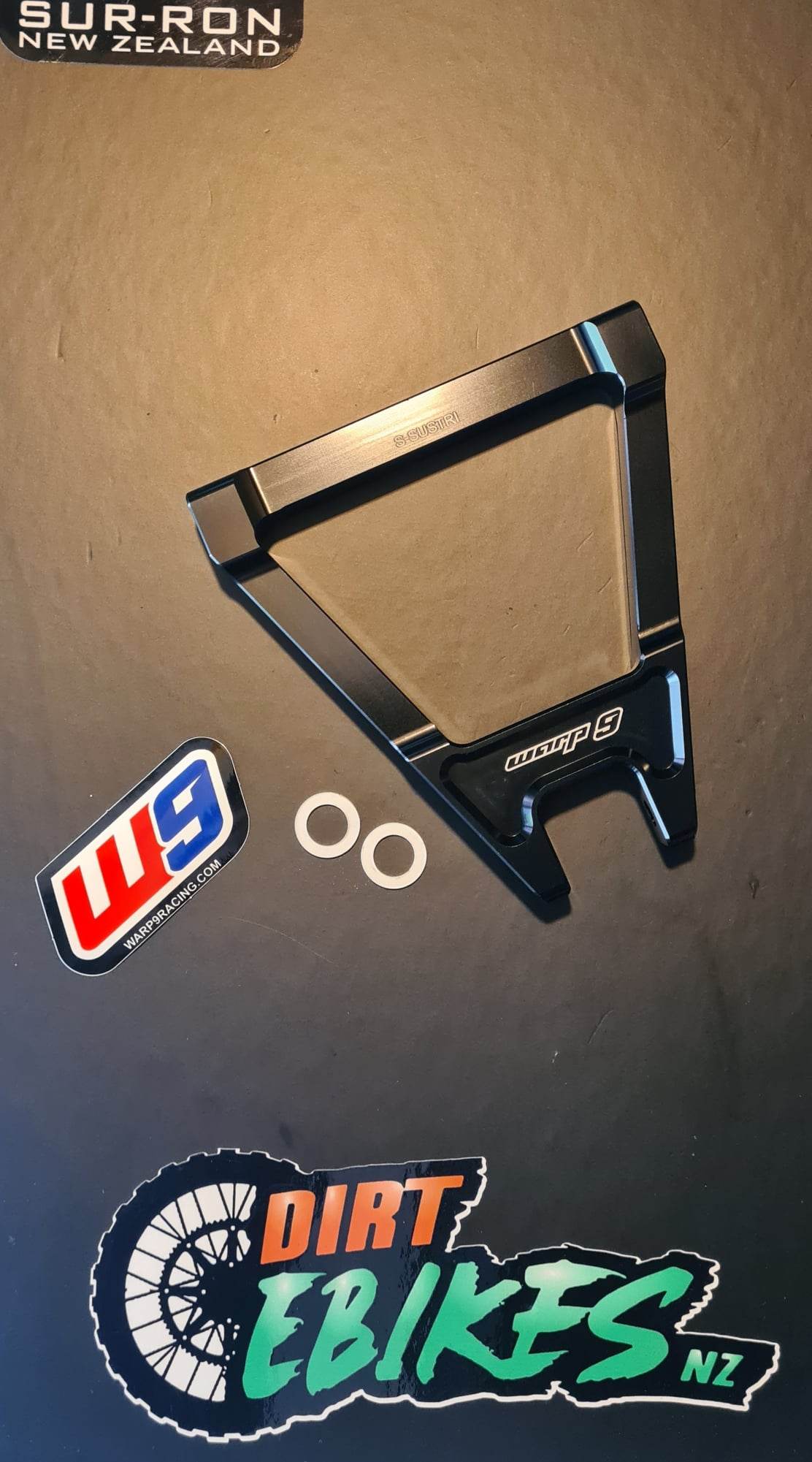 WARP9 Quality Surron rear Suspension linkage with alignment shims ...